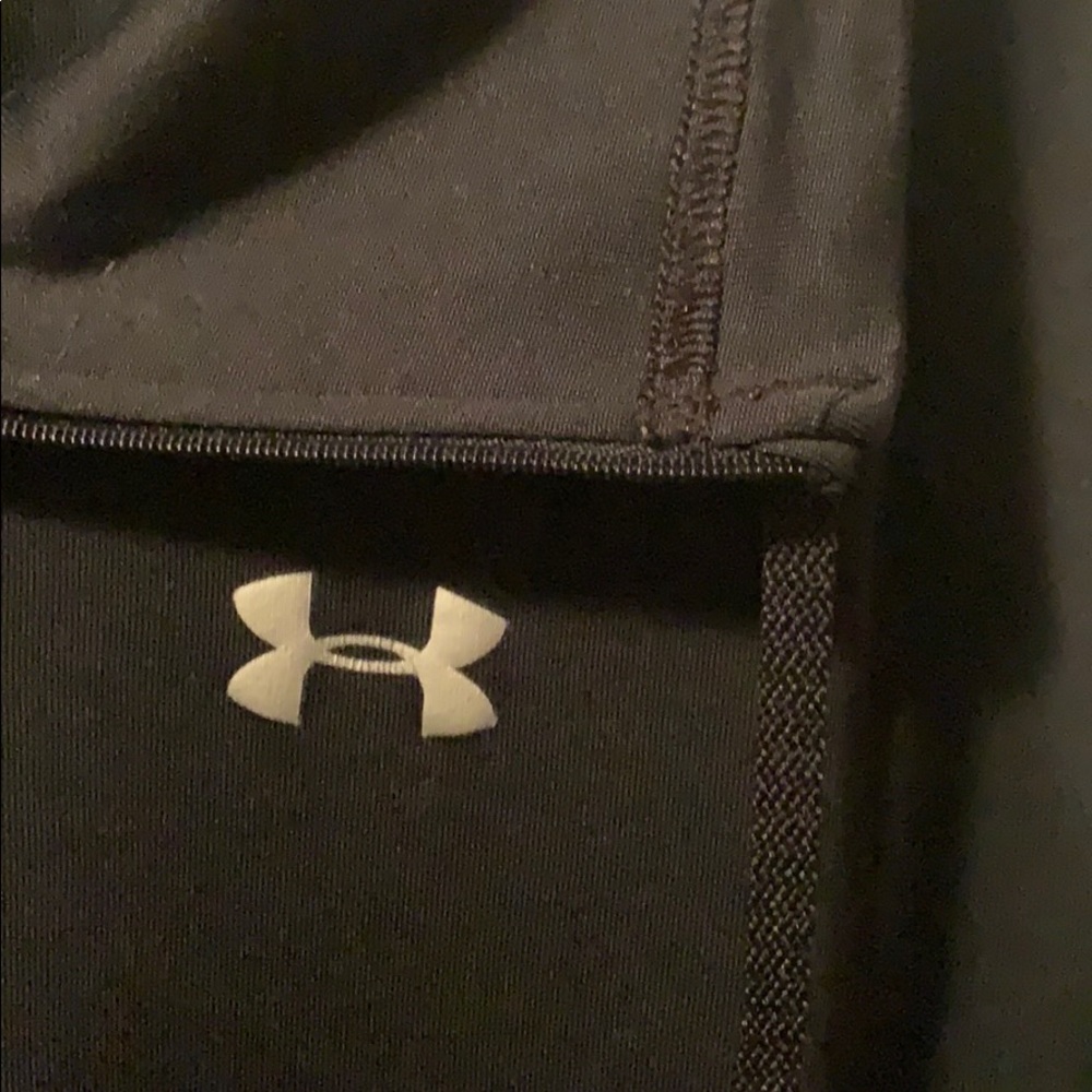 Under Armor Black Zip Up Womens